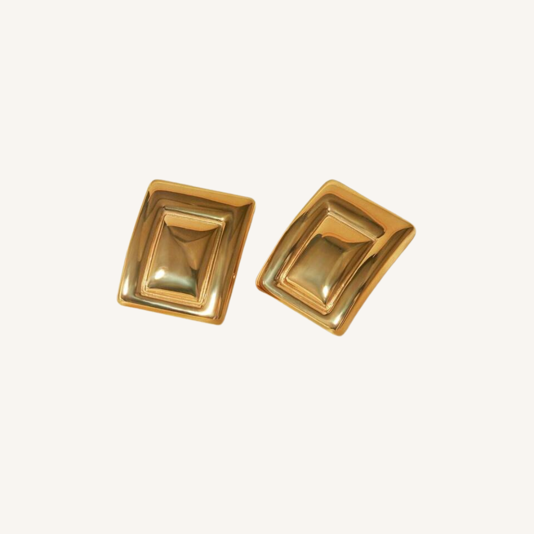 MUSE TWO TONE EARRINGS