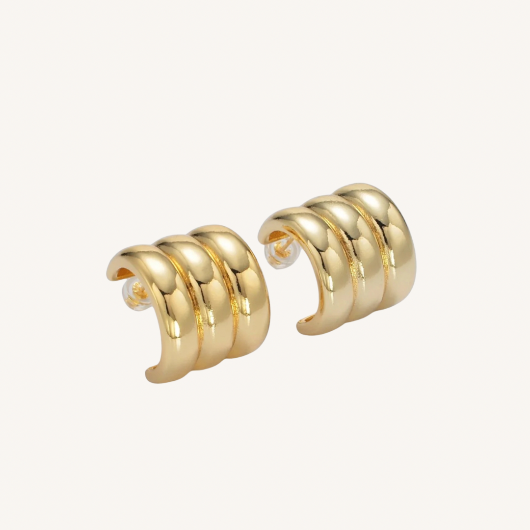 TRI BAND EARRINGS