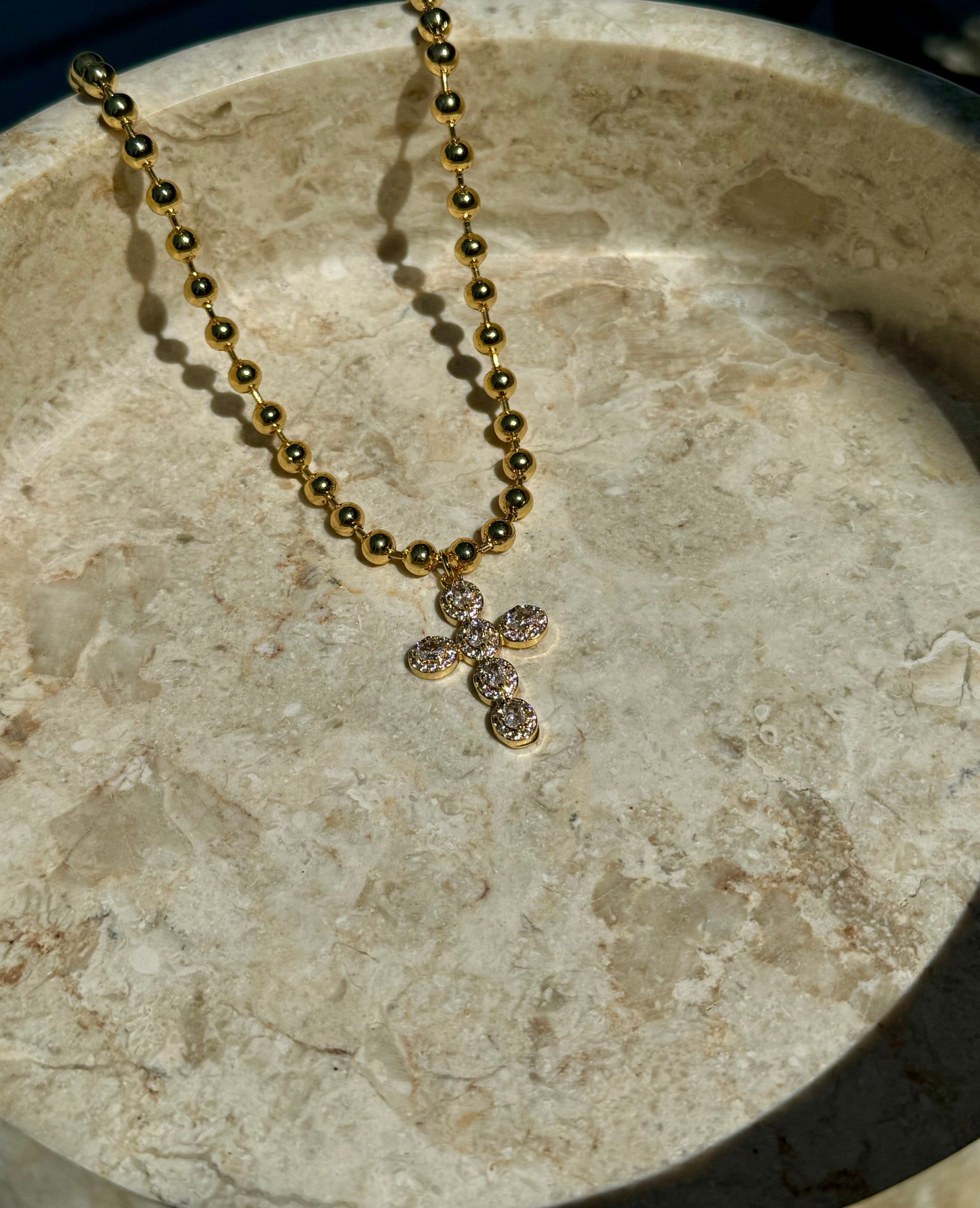 ROX CROSS NECKLACE